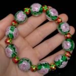 Handmade DIY bracelet with inner painting