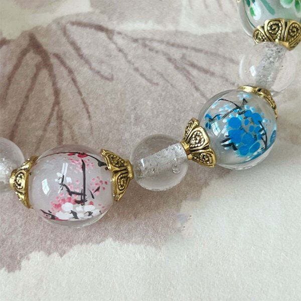 Handmade DIY bracelet with customizable images