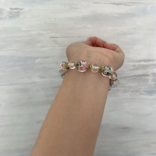Handmade DIY bracelet with customizable images