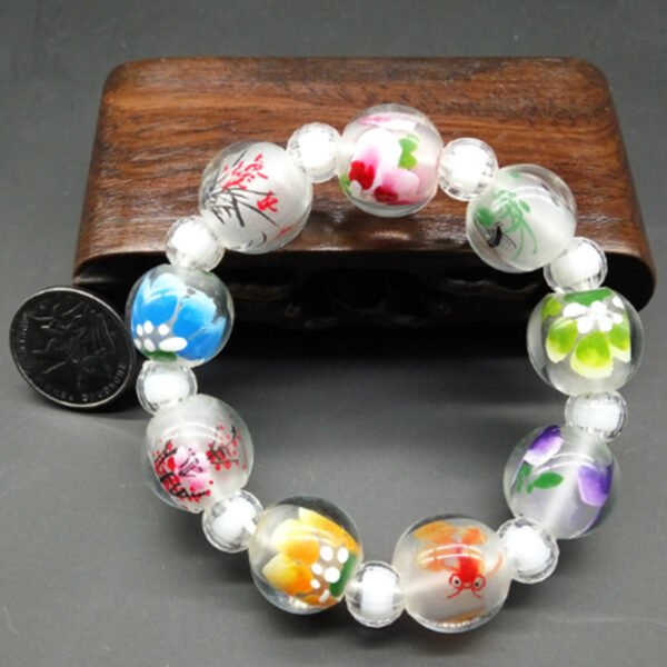 Pure handmade DIY bracelet inner painting bracelet Customized bracelet portrait best choice for gift giving