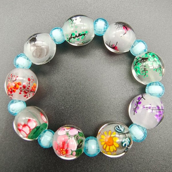 Pure handmade DIY bracelet inner painting bracelet Customized bracelet portrait best choice for gift giving
