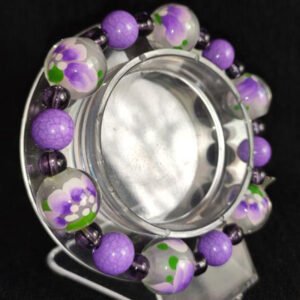 Handmade DIY bracelet pure flower type customizable image