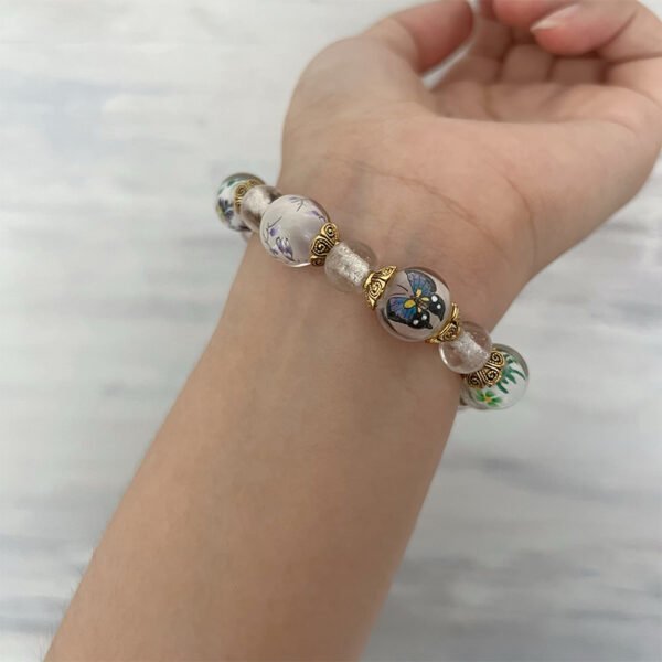 Handmade DIY bracelet with customizable images