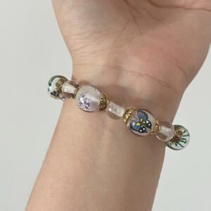 Handmade DIY bracelet with customizable images
