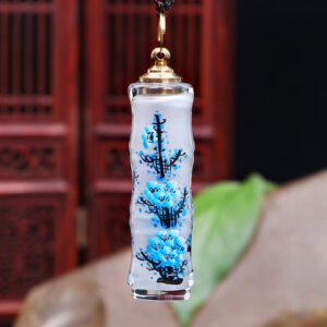 Purely handmade DIY painted car pendants, backpack pendants, exquisite pendants, bamboo pendants