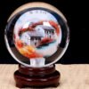 Purely handmade DIY inner painting of Jiangnan people crystal ball handmade painting gift selection