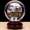 Purely handmade DIY interior painting landscape custom crystal ball handmade painting gift selection
