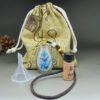 Purely handmade DIY painted car pendants, backpack pendants, teardrop-shaped pendants