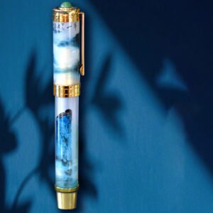 Pure handmade DIY inner brush blue handmade painting gift selection