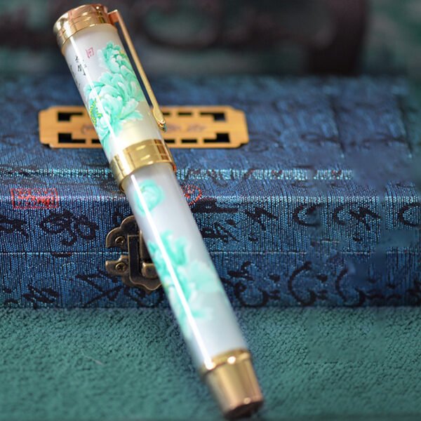 Pure handmade DIY inner brush cyan handmade painting gift selection