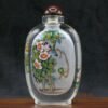 Purely handmade DIY inner painting of flowers and birds, traditional snuff bottle, handmade painting, gift selection