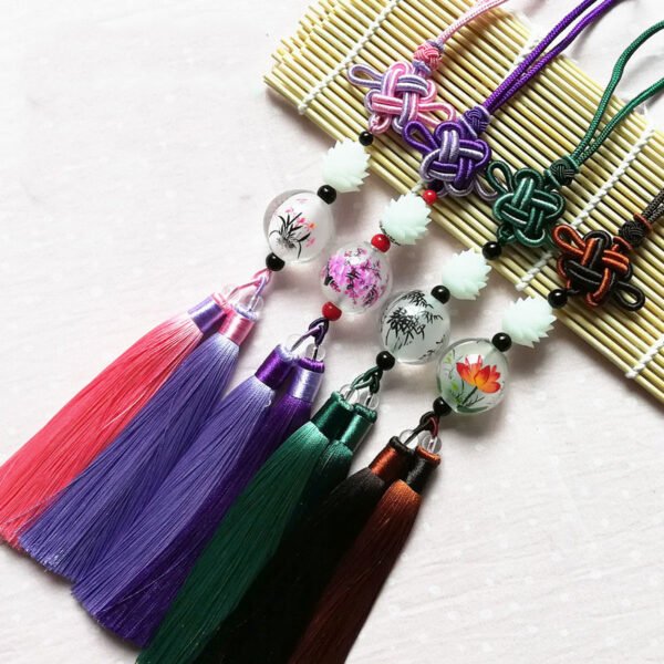 Single bead wheat ear pendant car pendant backpack pendant