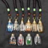 Purely handmade DIY painted car pendants, backpack pendants, small bottle pendants