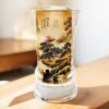 Pure handmade DIY inner painting fine pen holder handmade painting gift