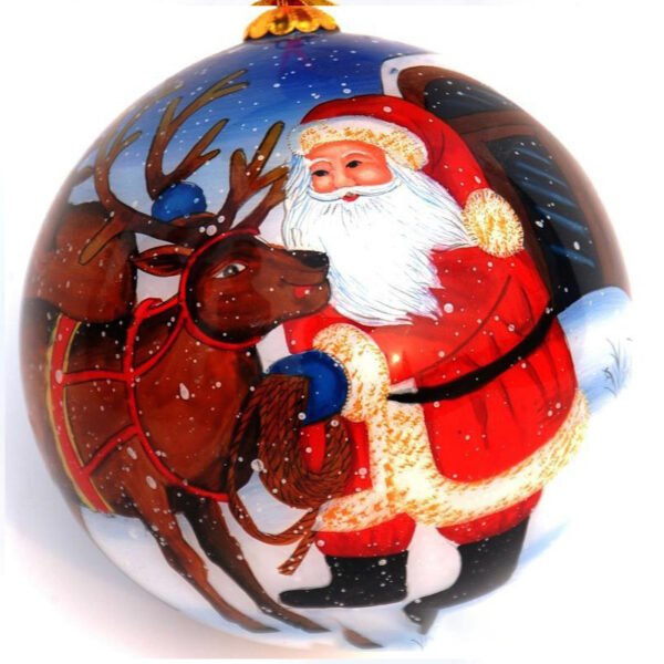 Handmade DIY painted Christmas balls, Christmas decorations, great gifts
